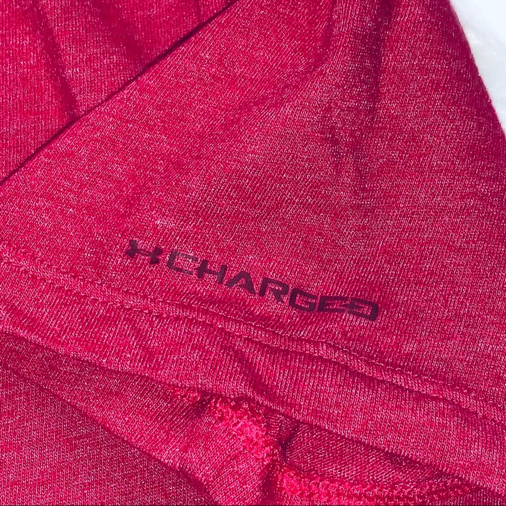under armour pink/red property of cotton tshirt - Picture 6 of 7